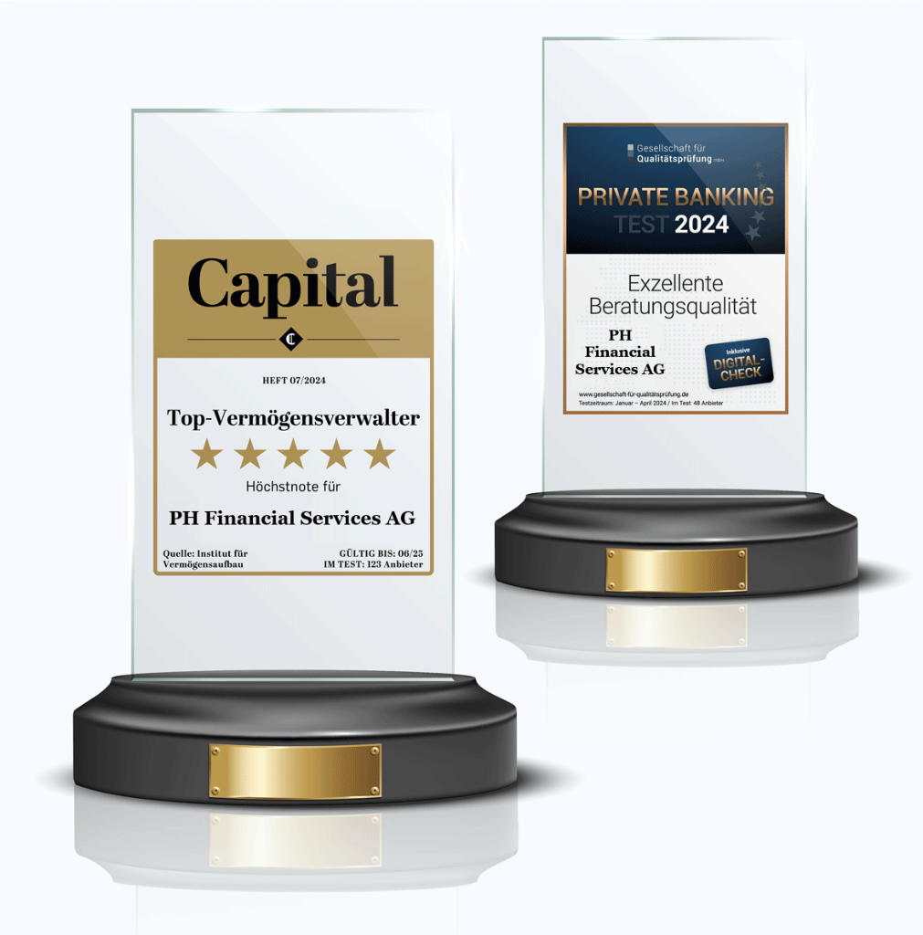 Capital Top-Vermögensverwalter & Private Banking Test 2024 – Trophäen PH Financial Services AG